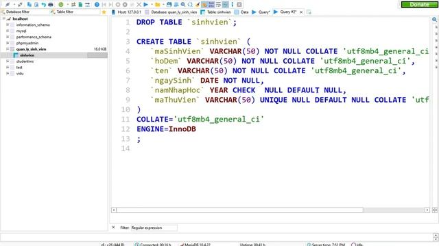 Học SQL 08. Phân biệt Khóa Chính và Khóa Ngoại, Ràng buộc toàn vẹn Dữ liệu | Tự học câu lệnh SQL смотреть онлайн