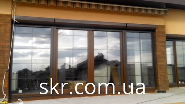 Солнцезащитный навес для дома от компании SKR смотреть онлайн