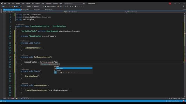 Chess Game in Unity Tutorial! Part 1: Architecture and Board Generation смотреть онлайн