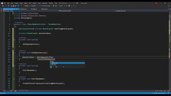 Chess Game in Unity Tutorial! Part 1: Architecture and Board Generation