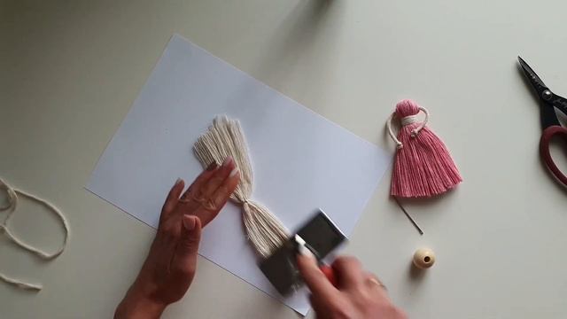 Macrame doll tutorial. смотреть онлайн