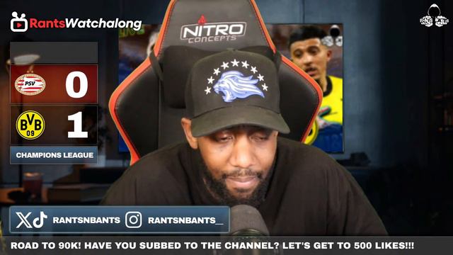 PSV vs Borussia Dortmund LIVE | CHAMPIONS LEAGUE Sanch-Along and Highlights with RANTS смотреть онлайн