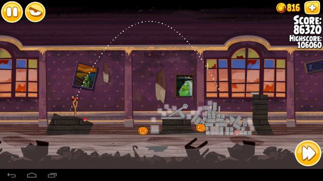 Angry Birds Seasons Haunted Hogs Level 1-10 106320 смотреть онлайн