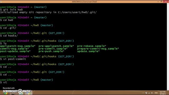 Post commit hook смотреть онлайн