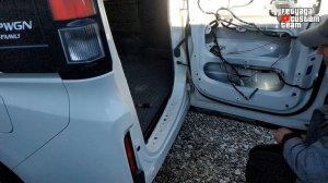 Разборка задней части кузова HONDA STEPWGN RP за 15 минут!