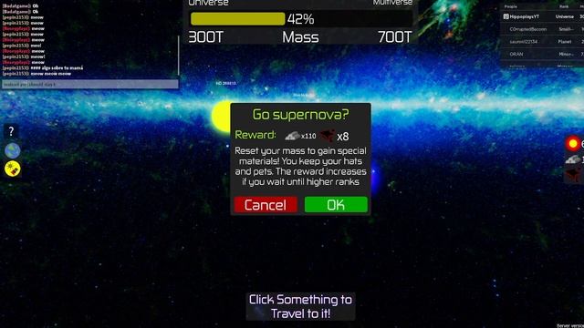 Becoming a universe in Roblox Planet Simulator! смотреть онлайн