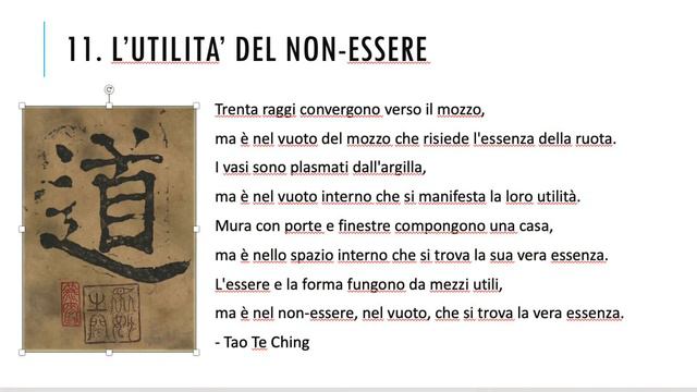 11. L’utilità del ‘non essere’ | Tao te Ching l Prof Luigi Fontana смотреть онлайн