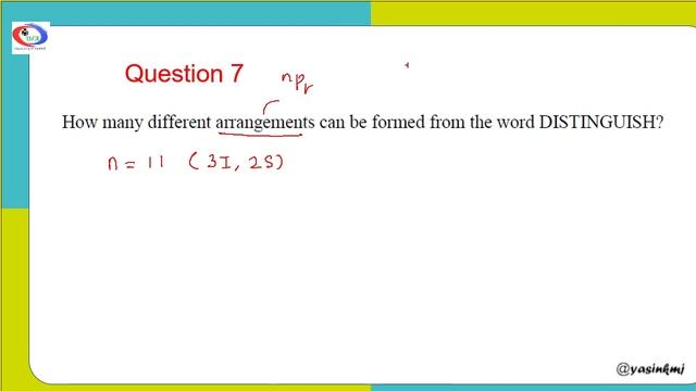 Tutorial 7.1 Permutations смотреть онлайн