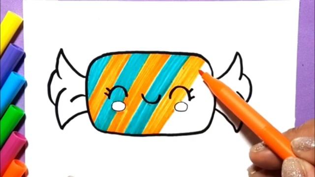 Учимся рисовать -КОНФЕТКА СКОРО ЛЕТО, ПОРА ОТПУСКОВ, ЛОВИ ПРОМОКО?F3LJS2? НА 30.000 на путешествие смотреть онлайн