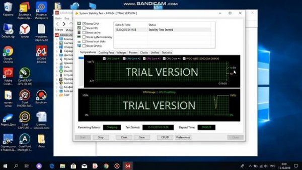 КАК УЗНАТЬ ТЕМПЕРАТУРУ ПРОЦЕССОРА С AIDA64/ HOW TO FIND OUT THE TEMPERATURE OF THE PROCESSOR AIDA64