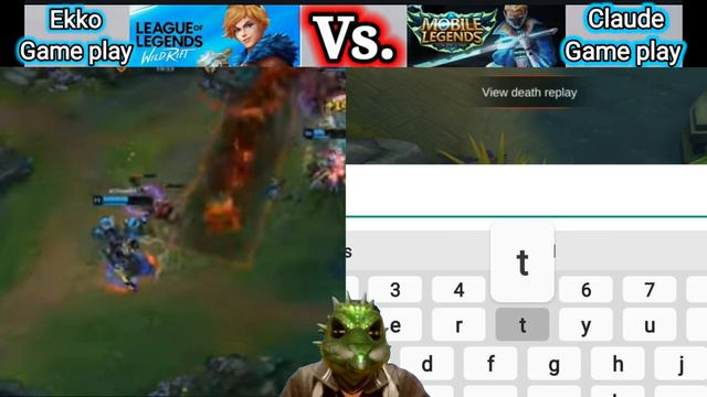 Ekko Wild Rift League of Legends Vs Claude Mobile Legend | Ekko Vs Claude The Time Traveler Legend смотреть онлайн