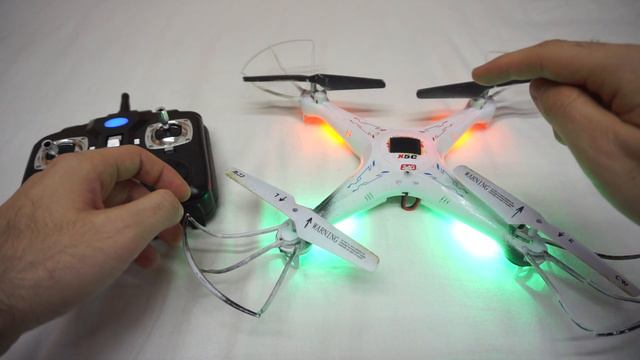 Why the Drone is not taking off (Leans to one side, Syma X5C, propellers) смотреть онлайн
