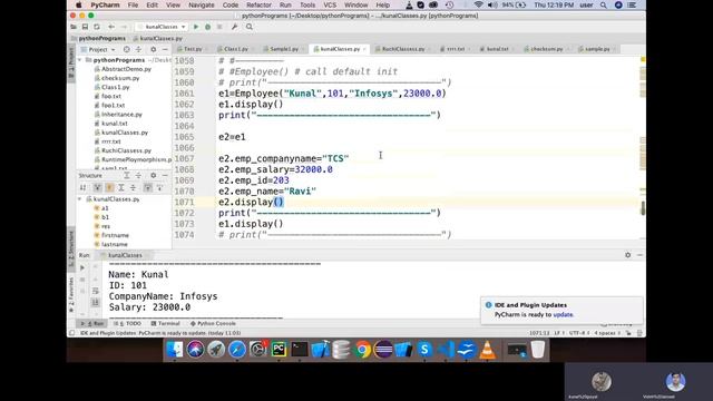 Python Classes Pass By Reference смотреть онлайн