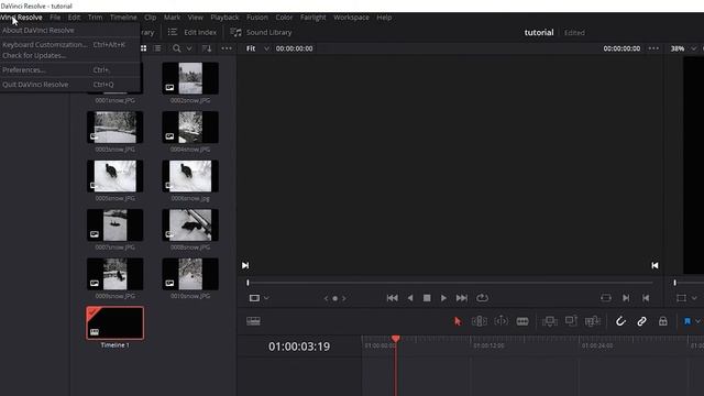 How To Change The Duration Of Still Images In DaVinci Resolve 17