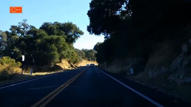 Driving Tour of San Marcos Pass Rd (Mountain road)(Solvang to Santa Barbara) [4K] смотреть онлайн