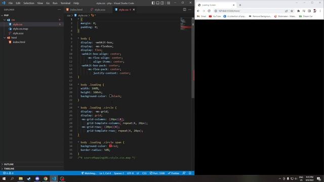 SCSS/HTML Loading Screen|| Video [008#] смотреть онлайн