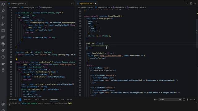 useState для объектов! (React Signals) смотреть онлайн