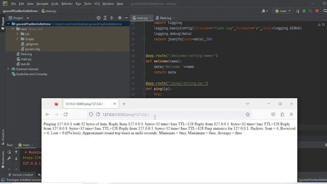 Flask Güvenli Yazılım Geliştirme - Command Injection смотреть онлайн