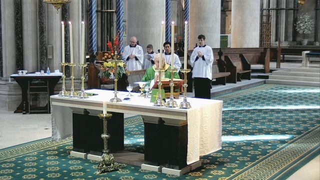 Solemn Mass for the 30th Sunday in Ordinary Time - 24th October 2021 смотреть онлайн