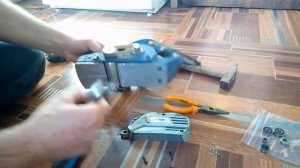 Ремонт электрорубанка DEXTER своими руками