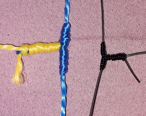 Как и Каким узлом привязать боковые поводки что бы они не путались. Олбрайт для донки и