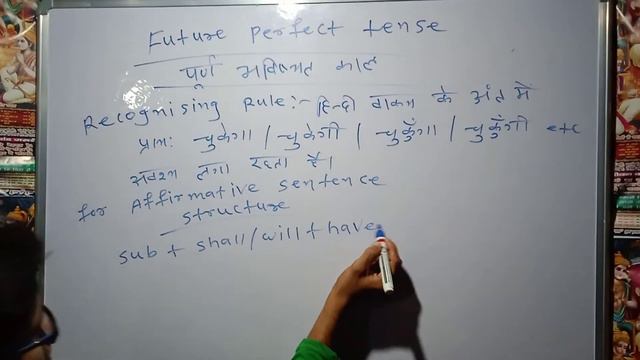 Future Perfect Tense !!! Recognising Rule And Structure !!! смотреть онлайн