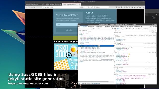 Using Sass / SCSS files in Jekyll static site generator смотреть онлайн