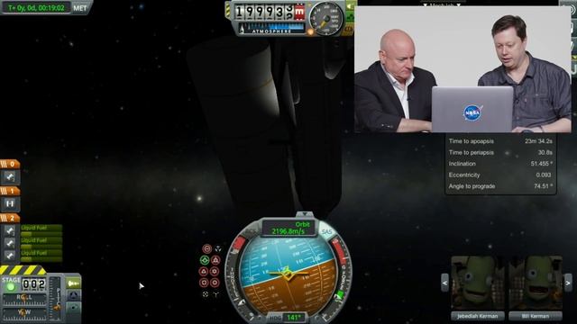 Astronaut Scott Kelly teaches orbital mechanics with Kerbal Space Program | Ars Technica смотреть онлайн