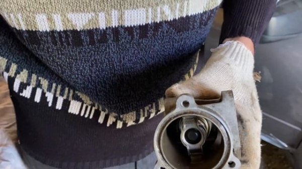 Лада Гранта - замена термостата (термоэлемента) на 88 градусов без переделок