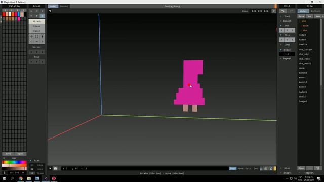 Donkey Kong - Voxel Art смотреть онлайн