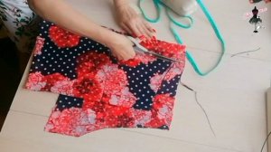 Видео для новичков. Как сшить простую блузку из шифона на подкладке без выкройки!