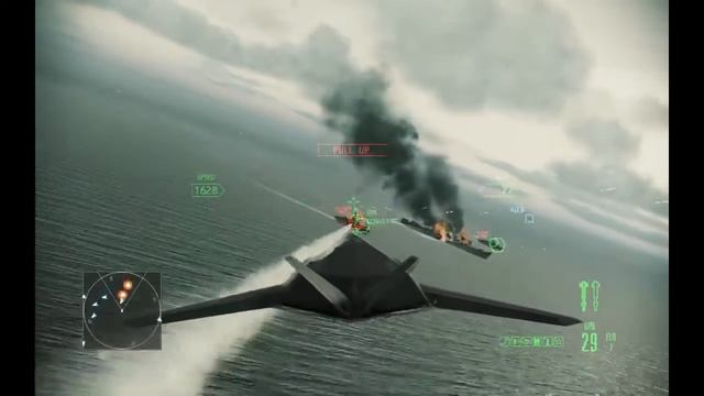 F-117A Nighthawk gameplay with joystick (Ace Combat: Assault Horizon Enhanced Edition) смотреть онлайн