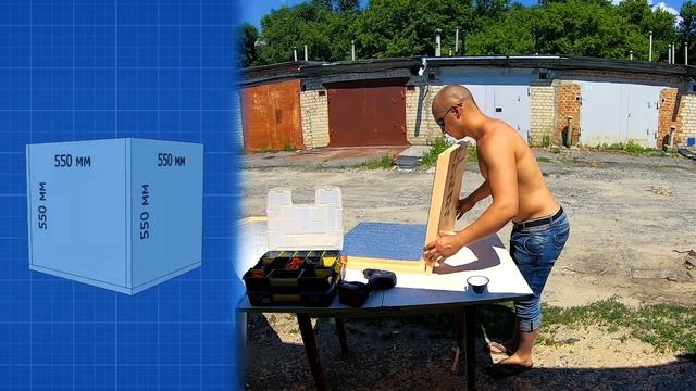 Как сделать походный туристический холодильник из утеплителя. Видео инструкция с чертежами. смотреть онлайн