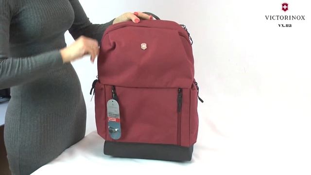 Обзор рюкзака для ноутбука Victorinox Travel ALTMONT Classic/Burgundy Vt605317 смотреть онлайн