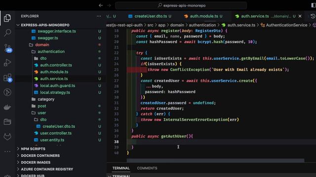Microservices: Build Nest JS Auth API From Ground Zero #14 смотреть онлайн