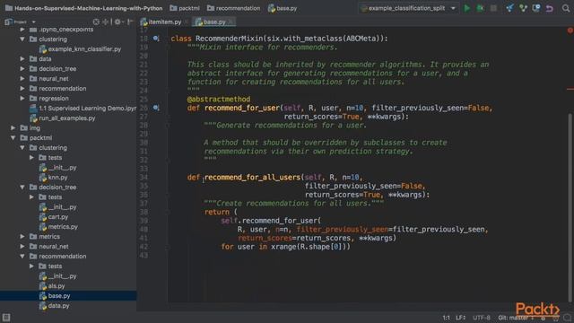 Hands-on Supervised Machine Learning with Python: Recommender Sys & Intro to Filtering|packtpub.com смотреть онлайн