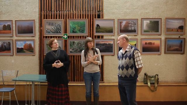 ч.2__Открытие фотовыставки в г. Пущино к - т Молодость В.Н.Гришина смотреть онлайн