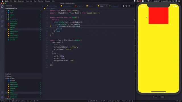 React Native - Básico/ Revisão Layout смотреть онлайн