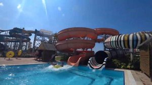 Аквапарк. банановая республика. Крым. Пляжи Евпатория.