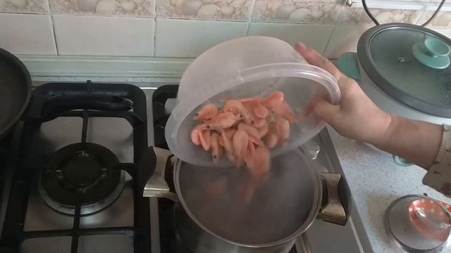 Қуырылған ас шаян # Жаренные Креветки смотреть онлайн