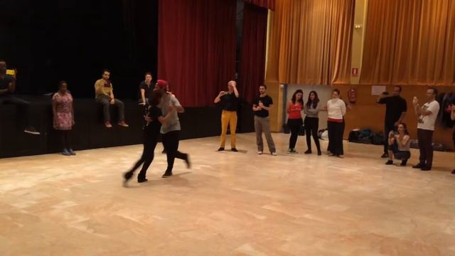 Demo samba de gafieira by Kadu & Vivian @ Samba Carioca Barcelona 2015 смотреть онлайн