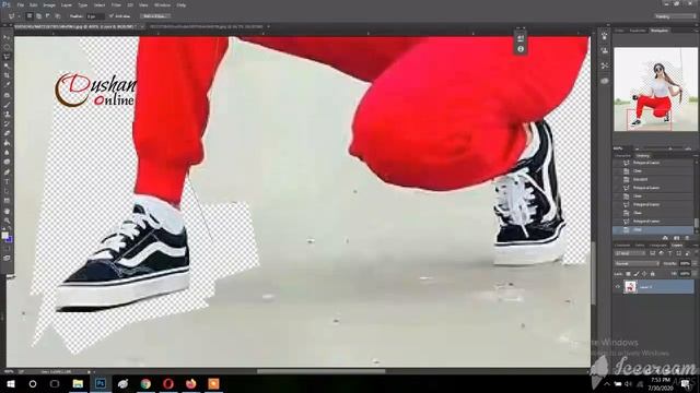 | Photoshop Tutorial | Background Change And Remove in Adobe Photoshop | Dushan Online | смотреть онлайн