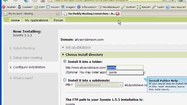 How to Install Joomla! ™ with GoDaddy.com смотреть онлайн