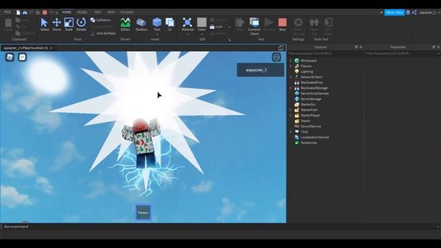 Roblox Studio: Gura Gura No Mi (WITH MOUSE AIM!) смотреть онлайн