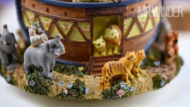 Noah's Ark Symphony: A Magical Music Box Figurine of Harmony and Wonder смотреть онлайн