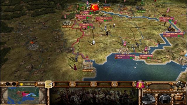 Medieval 2 Total War. Огнем и мечом. Запорожская Сечь. - 12. Путь из варяг в греки. смотреть онлайн
