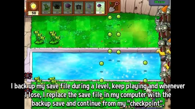 Can You Beat Plants Vs. Zombies With ONLY 2 Seed Slots? смотреть онлайн