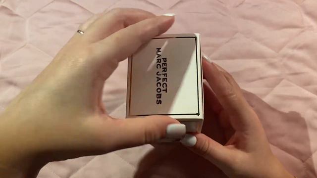 Marc Jacobs Perfect - New Fragrance - ASMR Unboxing. смотреть онлайн