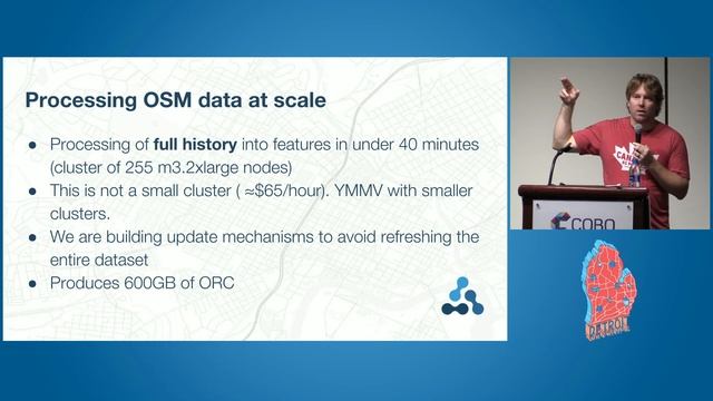 Applying Big Data Tools and Techniques to OpenStreetMap with OSMesa смотреть онлайн