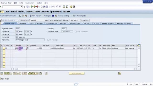 How to use Copy Paste Functionality in SAP - SAP Basics Video смотреть онлайн